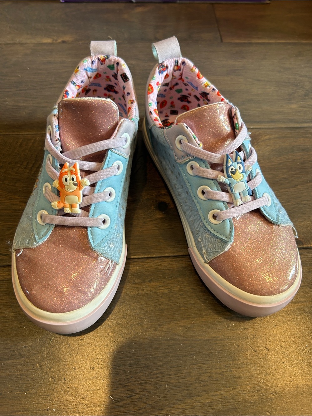 Girls Bluey and Bingo Sneakers